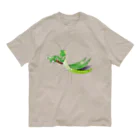 Drecome_Designのゆるいカマキリ Organic Cotton T-Shirt