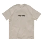 FRU+TAS Official ShopのFRU+TAS オーガニックコットンTシャツ
