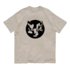 Fontaのジオメトリック猫 Organic Cotton T-Shirt