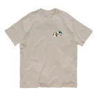 いぬのはなこ小屋のにゃんこ幼稚園(みけ) Organic Cotton T-Shirt