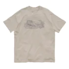 ariariartの世界でもっとも孤独なクジラとラジオ【チャリティー】 オーガニックコットンTシャツ