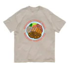 LalaHangeulの長崎トルコライス　英字デザイン Organic Cotton T-Shirt