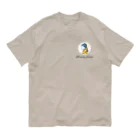 Charlie チャーリー の真珠の耳飾りちゃん 【ロゴ】 Organic Cotton T-Shirt