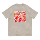 amorphousのW -えがおのしわ- シリーズ01 Organic Cotton T-Shirt