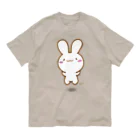 グッズショップKAZUのぴょんけあうさ オーガニックコットンTシャツ