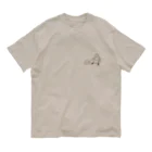 ぬんぬんの部屋のお散歩 〜モコと三つ編みちゃん〜 Organic Cotton T-Shirt