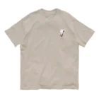 ゆきおのシマエナガと桜 Organic Cotton T-Shirt