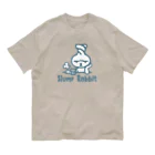 SU-KUのSlump Rabbit オーガニックコットンTシャツ