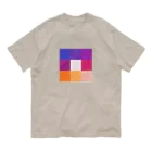 3×3 のドット絵のインスタ - 3×3 のドット絵 オーガニックコットンTシャツ