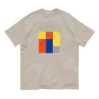 3×3 のドット絵の牛丼と味噌汁 - 3×3 のドット絵 Organic Cotton T-Shirt