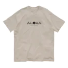 ALOHAのハワイのサンセット オーガニックコットンTシャツ
