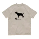 bow and arrow のブルテリア Organic Cotton T-Shirt