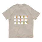 しろくま&ペンギン通信の挟みエナガ Organic Cotton T-Shirt