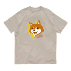 kocoon（コクーン）の陽気な笑顔の柴犬 オーガニックコットンTシャツ