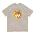 kocoon（コクーン）の陽気な笑顔の柴犬 Organic Cotton T-Shirt