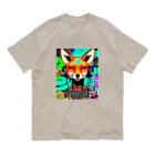 Sawajin Art CollectionのDISGUISED FOX #1 Organic Cotton T-Shirt