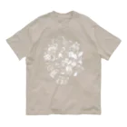 hilo tomula トムラ ヒロのMade Of CMC White オーガニックコットンTシャツ