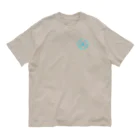 弐千円札サーバー 公式アカウントのなこれるむ海中鉄道ロゴマーク Organic Cotton T-Shirt