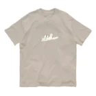 猫のあいさつのひっくりかえっちゃおT Organic Cotton T-Shirt