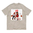 suke-maruruのハロウィン祝 オーガニックコットンTシャツ