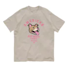 LONESOME TYPE ススのLove❤️Dogs（アメリカンピットブルテリア・赤鼻） Organic Cotton T-Shirt