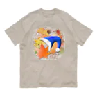 月夜のタツノオトシゴのautumn poem2 Organic Cotton T-Shirt