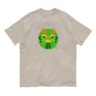 Atelier Pomme verte の竜の顔 オーガニックコットンTシャツ