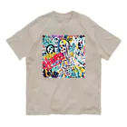 なちゅ楽ライフKAZOKUNOKISEKIのGAIKOTSU～RyokonishiNFT SELPHY Organic Cotton T-Shirt