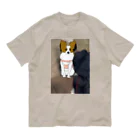 ハニーミルクのパピヨン Organic Cotton T-Shirt