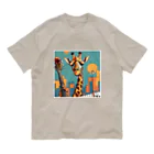 shigeグッズ工房のジャズジラフ Organic Cotton T-Shirt