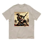 EnergyLinkの戦場の侍ギタリスト Organic Cotton T-Shirt