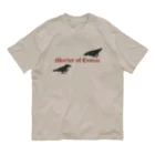 Yellow_SparrowのMurder of Crows オーガニックコットンTシャツ