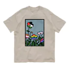 👻📗のNo Pride In Genocide（文字なし） オーガニックコットンTシャツ