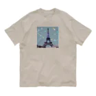 PAW WOW MEOWのParis★Night オーガニックコットンTシャツ