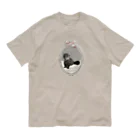 そぼろのプリント屋さんのメロディック・キャット・リボン・コレクション Organic Cotton T-Shirt