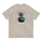 74 no me loveの塊根水を欲す Organic Cotton T-Shirt