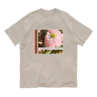 ChicClassic（しっくくらしっく）のお花・Let's light up our hearts. オーガニックコットンTシャツ