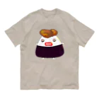 作りかけのたい焼きのからあげのおにぎり🍙 オーガニックコットンTシャツ