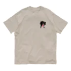 エレファント先生と虹色こどもたちのかわいいあずきちゃん Organic Cotton T-Shirt