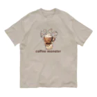 leisurely_lifeのCoffee Monster Java オーガニックコットンTシャツ