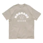 chataro123のKaraoke Queen オーガニックコットンTシャツ
