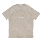 タンヤオ小僧の麻雀-アガれる正方形 オーガニックコットンTシャツ