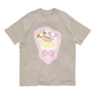 🎀りぼんぱ～ら～🎀のぱんだクレープ オーガニックコットンTシャツ