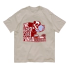 魚六のハードコアパンダ（イス＆蛍光灯） Organic Cotton T-Shirt