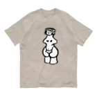 工房ＨＡＮＺＯＵの前面(片面)プリント　縄文のビーナスさん　土偶シリーズ Organic Cotton T-Shirt