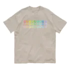 モノツクルヒト　Fuku～ふく～の蹄鉄モノグラム(色見本) オーガニックコットンTシャツ