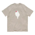 sucre usagi (スークレウサギ）の文鳥といっしょに Organic Cotton T-Shirt