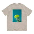 水島ひねのネオンクラゲ Organic Cotton T-Shirt