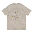 てとてととりの跳ぶ跳ぶヒメウズラ いろんなこ Organic Cotton T-Shirt