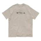 ナイロドノのペンギンとミズウオ Organic Cotton T-Shirt